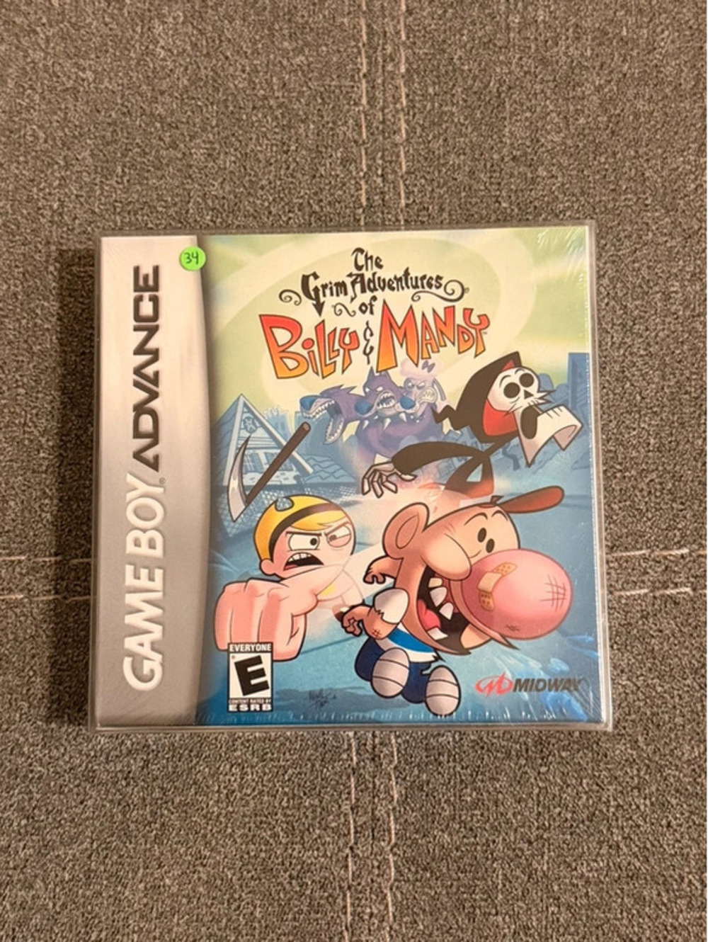 Grim Adventures of Billy & Mandy for Nintendo Gameboy Advance